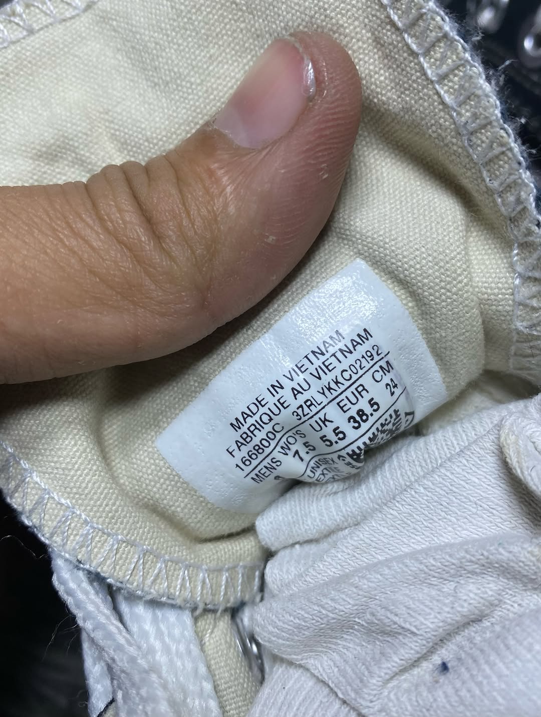Converse High Top (38.5)