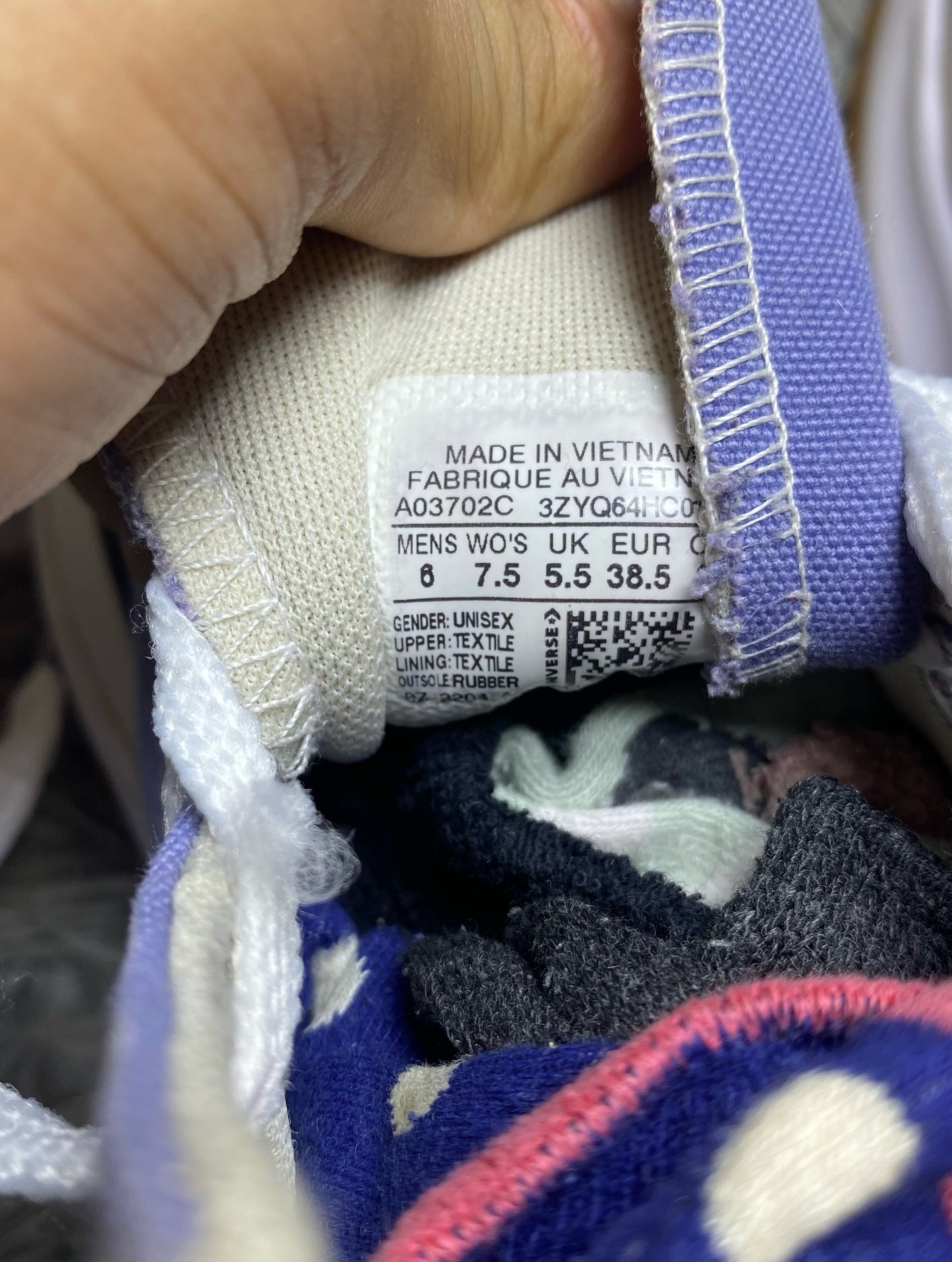 Converse High Top (38.5)